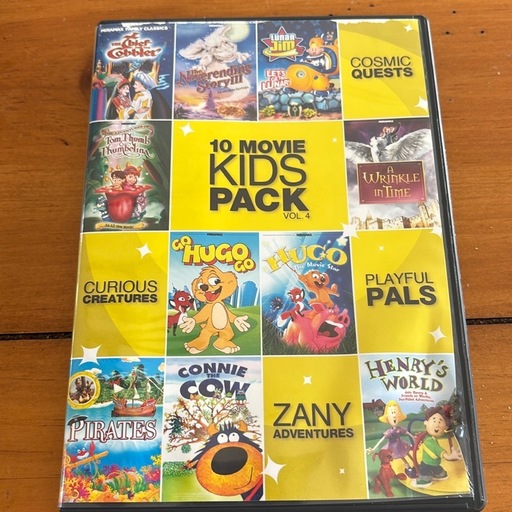 10-Movie Kids Pack Vol. 4 (DVD, 2011, 2-Disc Set)